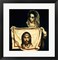 Framed Art St.Veronica with the Holy Shroud by El Greco Wall Decor 18x24 Artwork